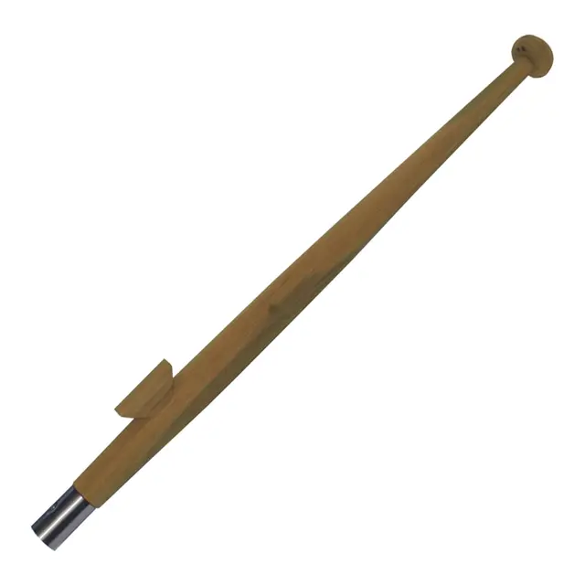 Flaggstang Teak, 60 cm 