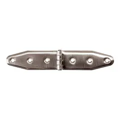 1852M Hengsel 157 x 28 mm Syrefast - h&#248;yglanspolert