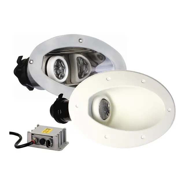 HELLA MARINE Bauglys 12V, hvit 