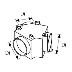 WEBASTO Distribut&#248;r med flap ventil Flere dimensjoner