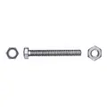 Sekskantbolt DIN 933/934, M6 x 20 mm m/mutter