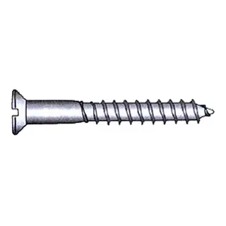 Treskrue kobber DIN 97, 4 x 40 mm 