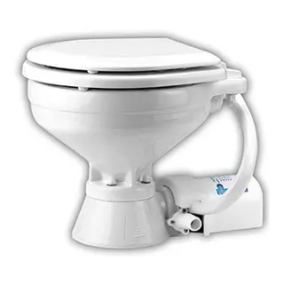 JABSCO Elektrisk Toalett - 12V Compact - 35x43x35 cm - 37010-3092