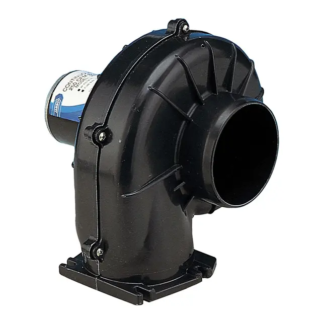 JABSCO HD Flangemount Blower - 24V Ø4" / 100mm - motorromsvifte 
