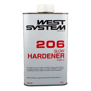 WEST SYSTEM Herder 206 Langsom - 200 g Del 2