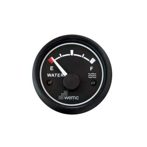 WEMA Tankm&#229;ler Vann sort 240-30 Ohm (US std.)