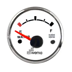 WEMA Tankm&#229;ler Vann SL-hvit 240-30 Ohm (US std.)