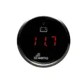 WEMA Voltmeter digital 8-32 Volt SL-sort