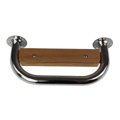 1852MM Trinn/h&#229;ndtak 27 x 13 cm, 316 + teak