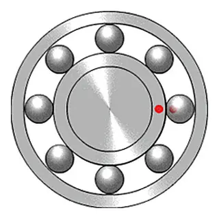 JABSCO Bearing (3200A-2ZTN9) 