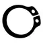 JABSCO Kit Retaining Ring 3 pak -&#160;91700-0620