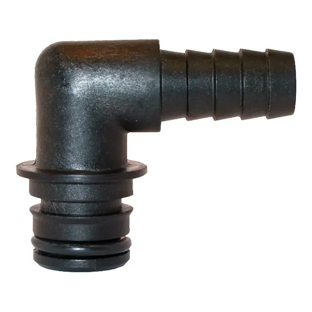 JABSCO Kit 2pk  90° ablue 19mm (3/4") slange - passer også Flojet 