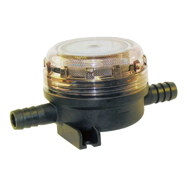 JABSCO Filter 13 mm (1/2") inntaksfilter 01740002 - slangestuss 