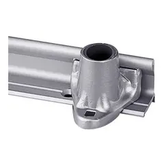 PLASTIMO Rekkest&#248;ttefot aluminium