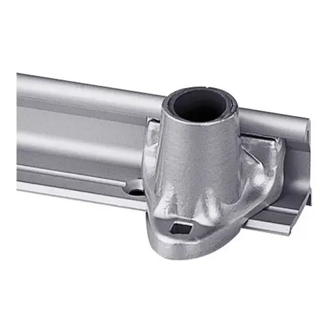 PLASTIMO Rekkest&#248;ttefot aluminium