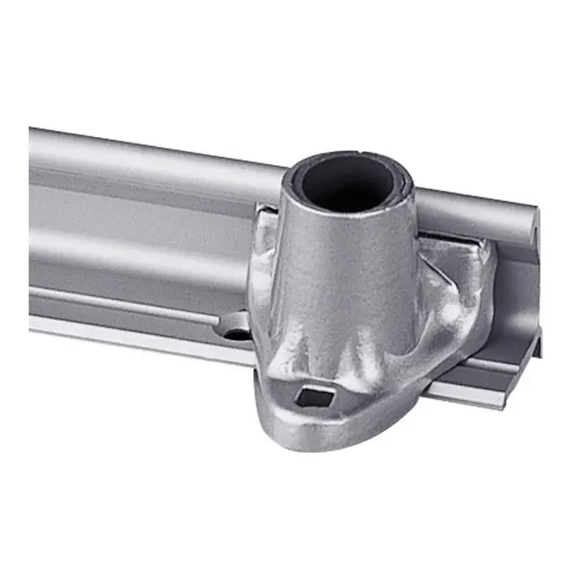PLASTIMO Rekkestøttefot aluminium 