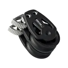 SELD&#200;N Fotblokk PBB60 dobbel m/l&#229;s m/glidelager, &#216;60mm trinser