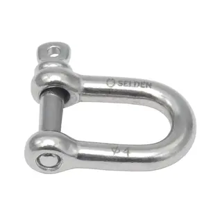 SELD&#200;N D-sjakkel &#216;4mm, W8 x H15mm Passer BBB30/40 - BRL:500kg - SWL:250kg