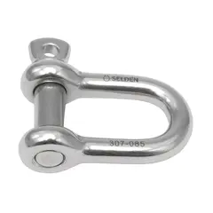 SELD&#200;N D-sjakkel &#216;8/10mm, W21 x 40 mm Passer PBB80 - BRL:4000kg - SWL:2000kg