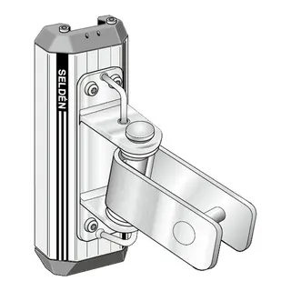SELD&#200;N RCB spinnakervogn T-skinne 30mm m/beslag for vertial lagring til mast