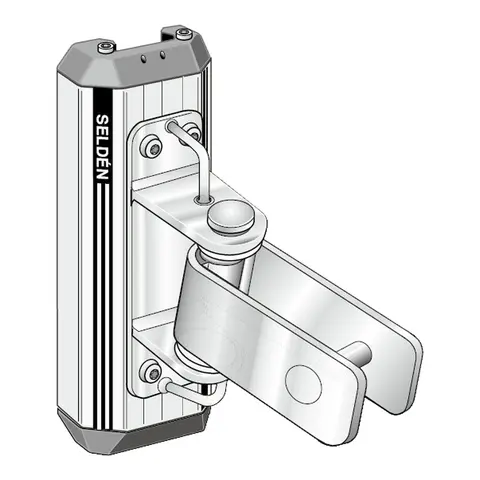 SELDÈN RCB spinnakervogn T-skinne 30mm m/beslag for vertial lagring til mast