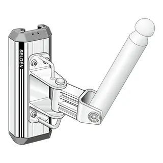 SELD&#200;N RCB spinnakervogn T-skinne 30mm m/bajonettkobling