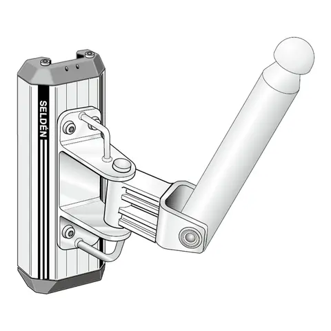 SELDÈN RCB spinnakervogn T-skinne 30mm m/bajonettkobling
