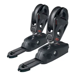RONSTAN Racing T-skinne Kit 2xskinner, 4x endestk, 2x 55 blokkvogner