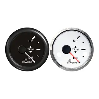 WEMA Trimindikator 180-0 ohm SL-hvit
