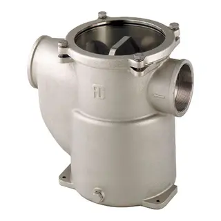 GUIDI Sj&#248;vannsfilter messing 3/4&quot; Messing - u/slangekobling - bunnfeste