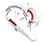 TRUDESIGN Y-Ventil utenp&#229;liggende 90314 - Hvit - m/vendekran
