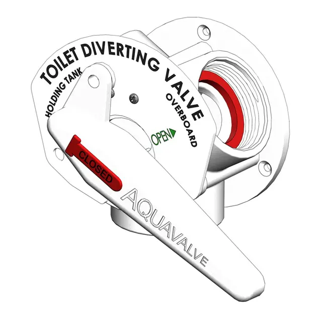 TRUDESIGN Y-Ventil utenpåliggende 90314 - Hvit - m/vendekran 