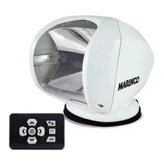 MARINCO Lyskaster 12/24V m/fjenkontroll hvit