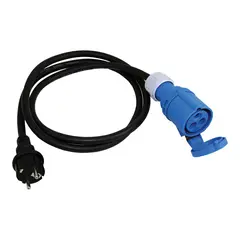 LTC Adapterkabel 0,5m Schuko Han - CEE hun