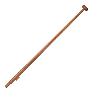 LAHNA Flaggstang lakkert mahogny, 100 cm
