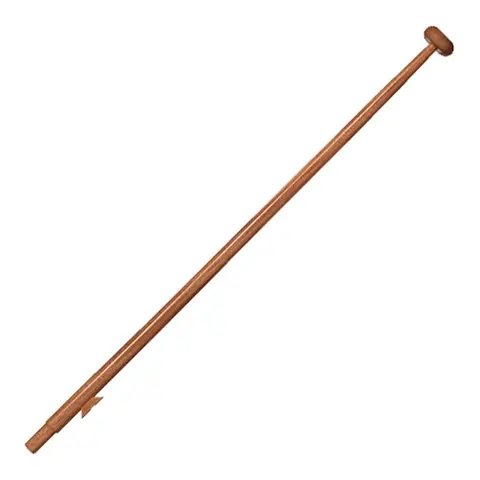 LAHNA Flaggstang i lakkert Mahogny