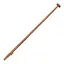 LAHNA Flaggstang lakkert mahogny, 100 cm