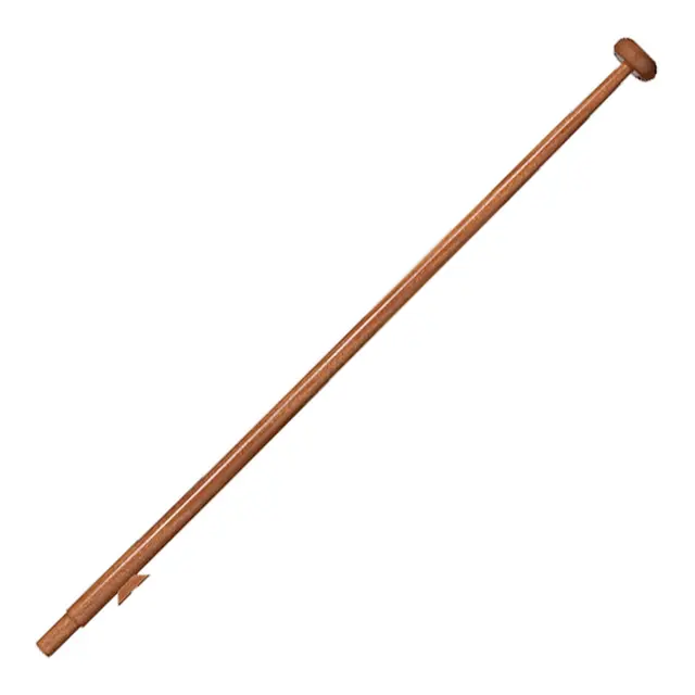 LAHNA Flaggstang lakkert mahogny, 100 cm 