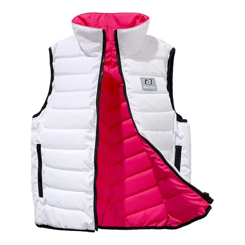 BALTIC Motevest Flipper Hvit/rosa