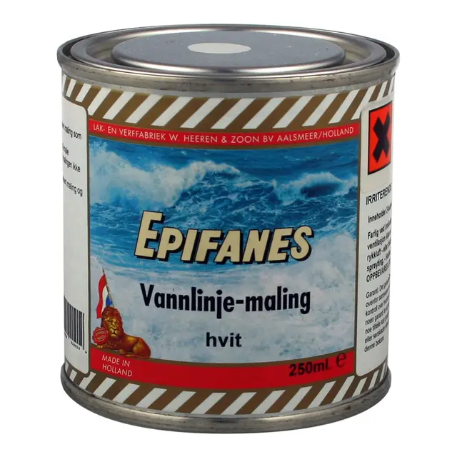 EPIFANES Vannlinjemaling, 250 ml sort 