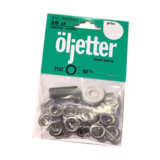 Maljesett for kalesje inkl. monteringsverktøy.