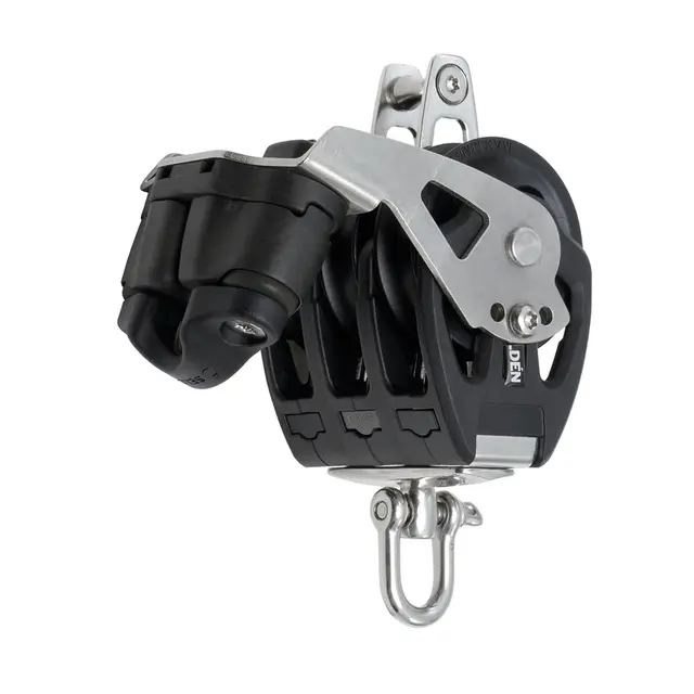SELDÈN Blokk PBB60 trippel/hundsvott-cam m/glidelager, Ø60mm trinser 