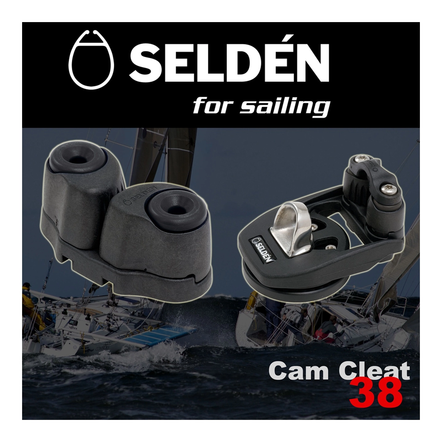 SELDÈN Cam cleat kompositt, serie 38