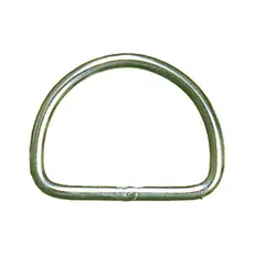 SEASURE D-ring syrefast &#216;4,8 - 20x25 mm
