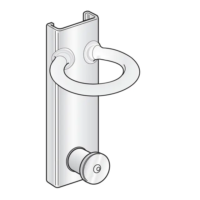 SELDÈN Spinakerbomsleide T-skinne 32 mm 