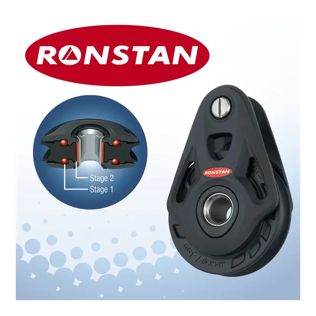 RONSTAN Core blokk 75 dobbel All round - Ø75mm trinse 