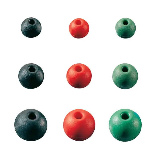 RONSTAN Stoppeknott Ø32mm - sort maks Ø6mm tau 