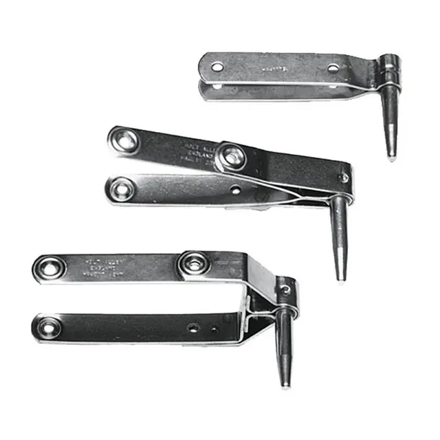 ALLEN Rorbeslag m/Ø8mm bolt, lang 12mm innv. bredde, HA4117L 