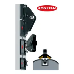 RONSTAN Ballslide 8 Batten vogn