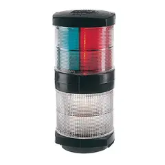 HELLA MARINE Lanterne - Tricolor / Anker Sort, stor - Combi